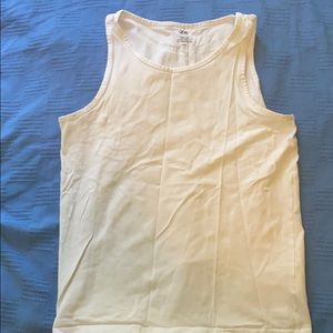 White tank top